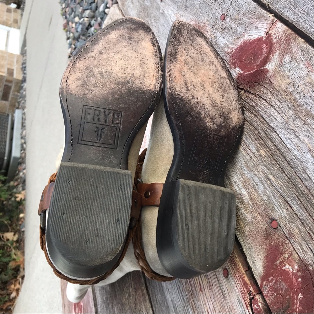 🌺 Frye Billy Braided Harness Boots - Picture 5 of 13
